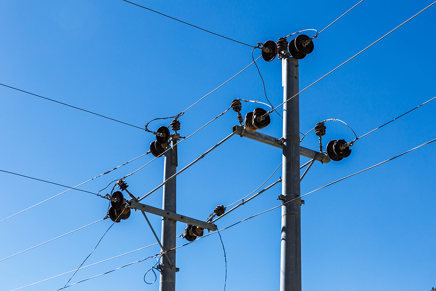 Crew Working On Line Do Not Energize OSHA Warning Utility Pole Wrap